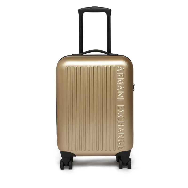 Valigia da cabina Armani Exchange XW002233 AF21472 F1020 Oro