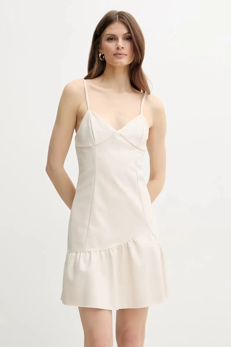 vestito colore beige XW000420 AF12807 miniatura 2