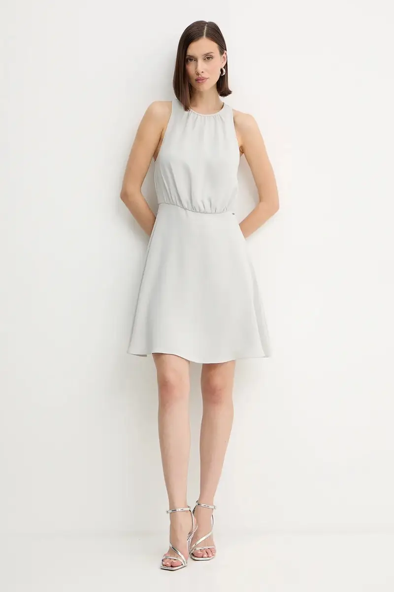 vestito colore beige XW001248 AF16151 miniatura 2