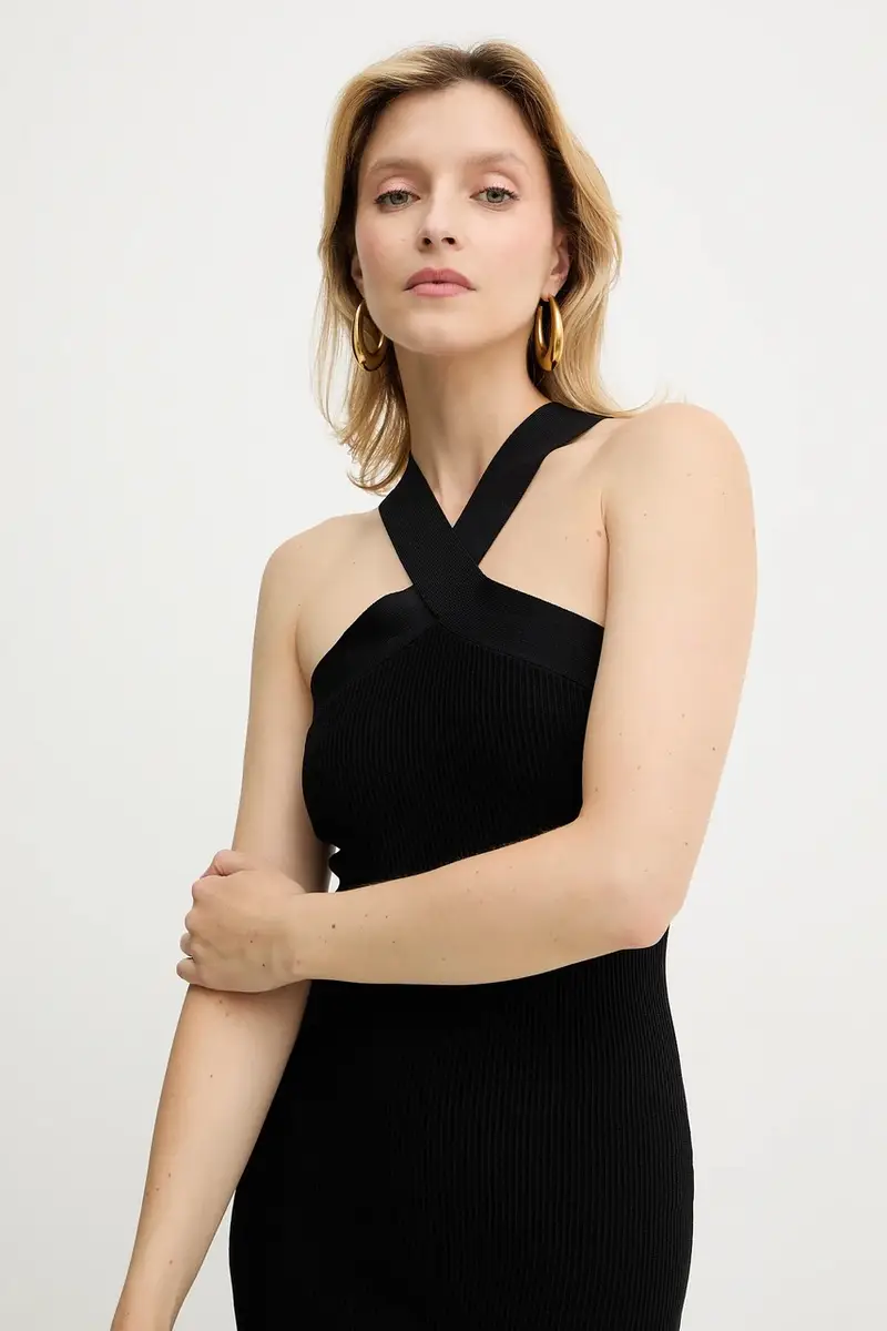 vestito colore nero XW001312 AF10352 miniatura 4