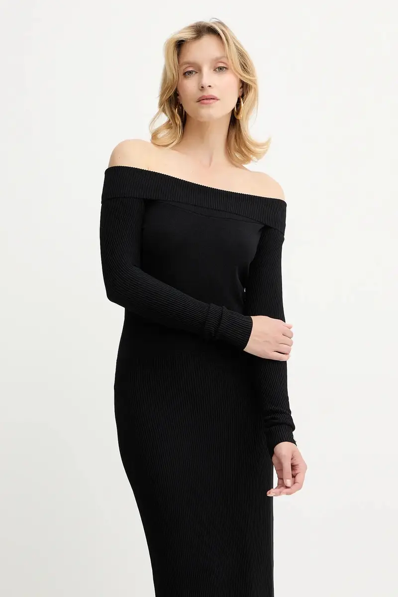 vestito colore nero XW001313 AF10352 miniatura 4