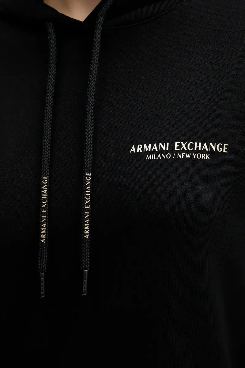 vestito in cotone colore nero XW001453 AF10830 miniatura 5