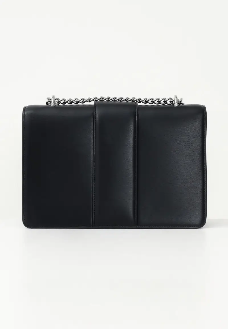 Armani Exchange Borsa nera in pelle miniatura 3