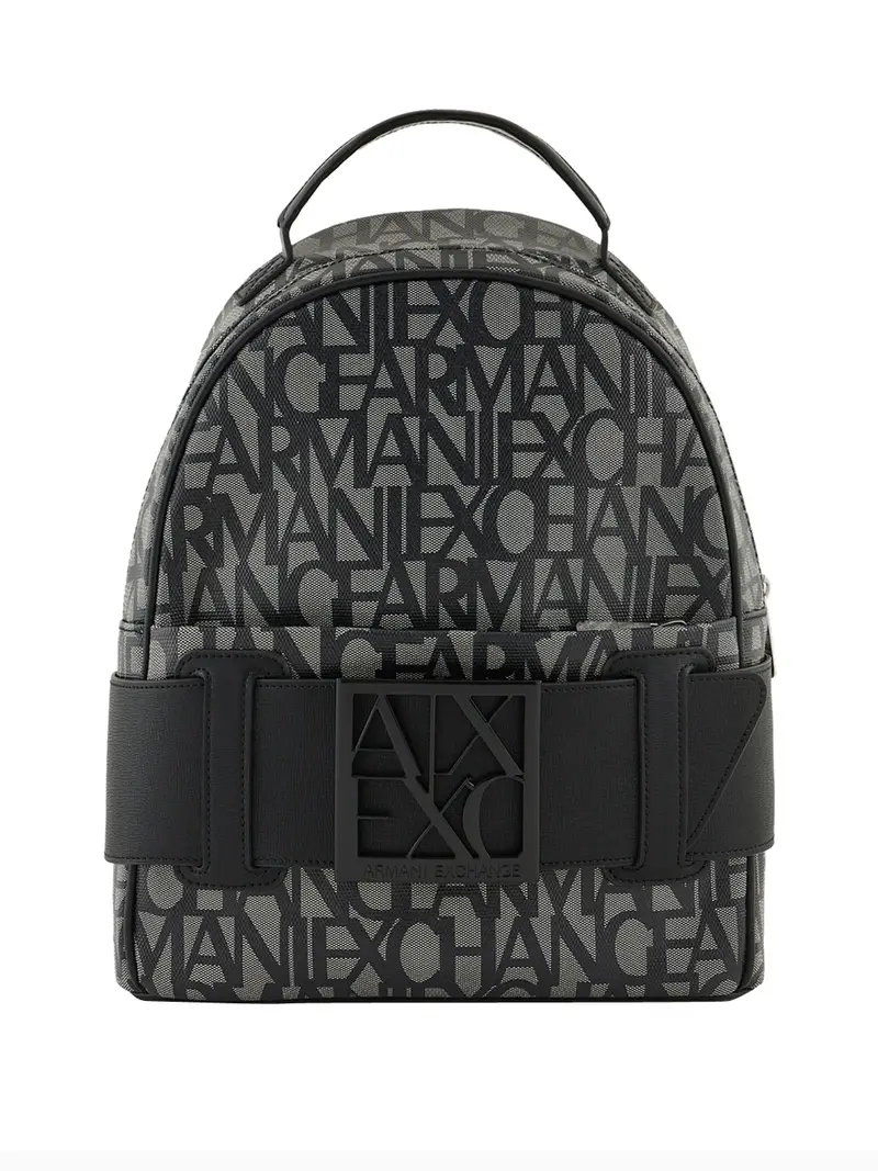 zaino armani exchange da donna - nero