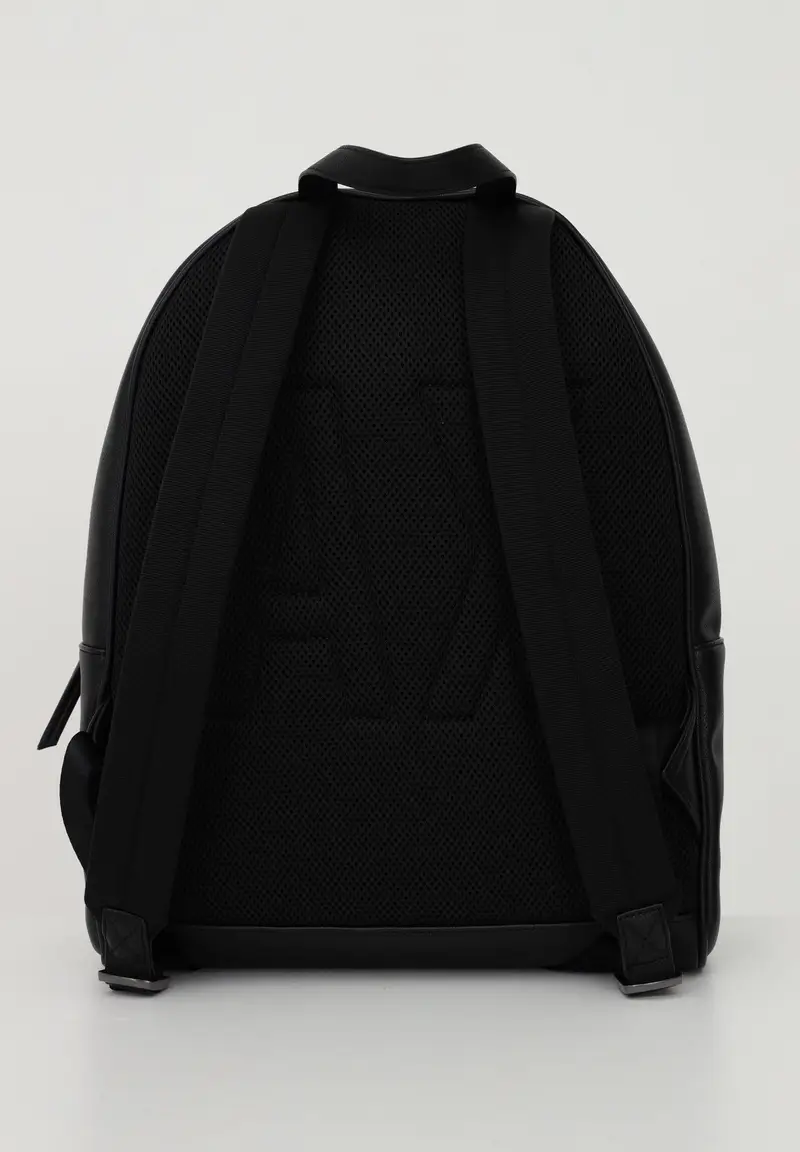 ARMANI EXCHANGE Zaino nero da uomo con logo miniatura 2