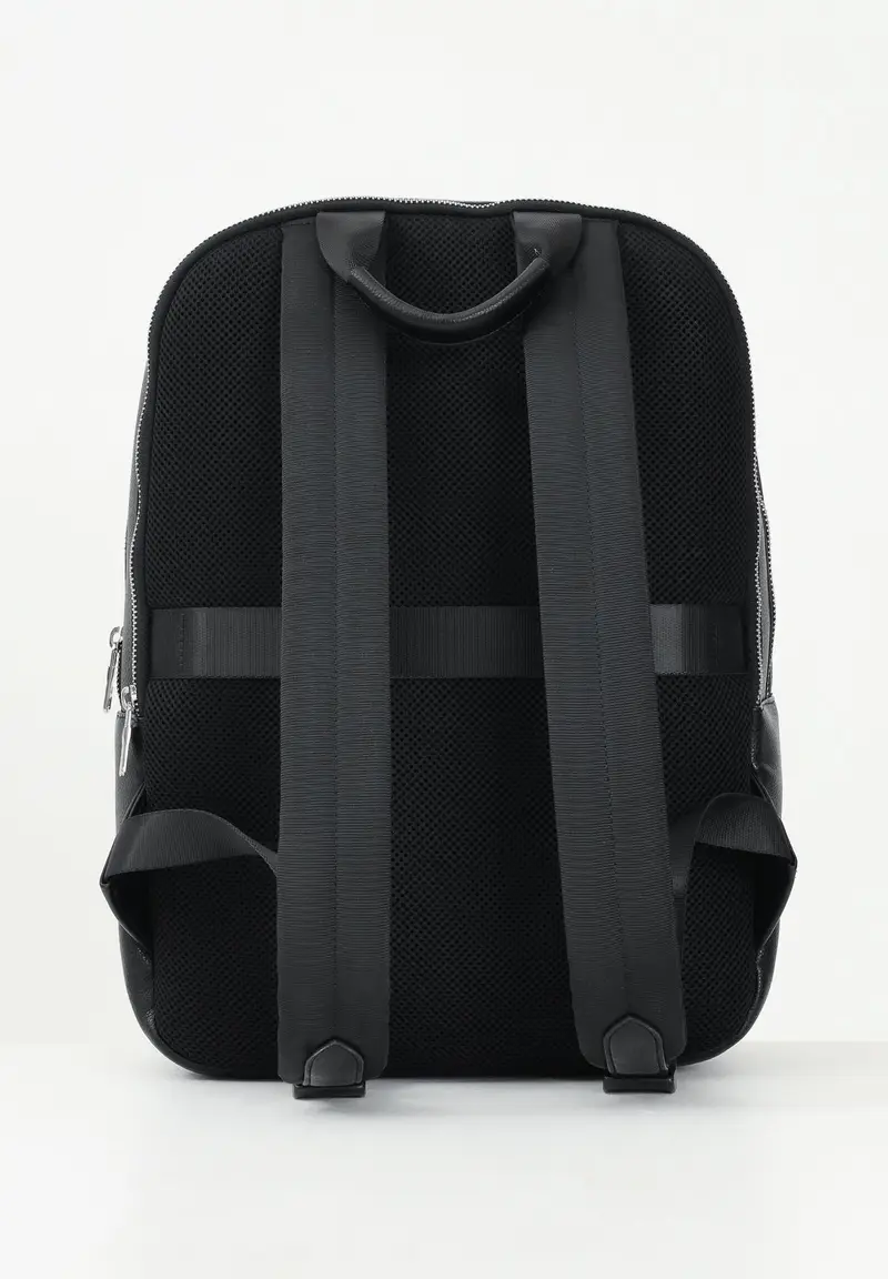 ARMANI EXCHANGE Zaino nero da uomo con logo miniatura 2