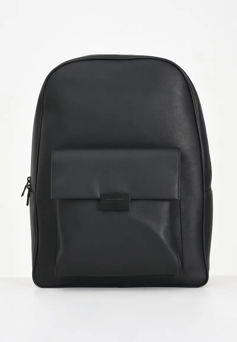 ARMANI EXCHANGE Zaino nero da uomo con logo