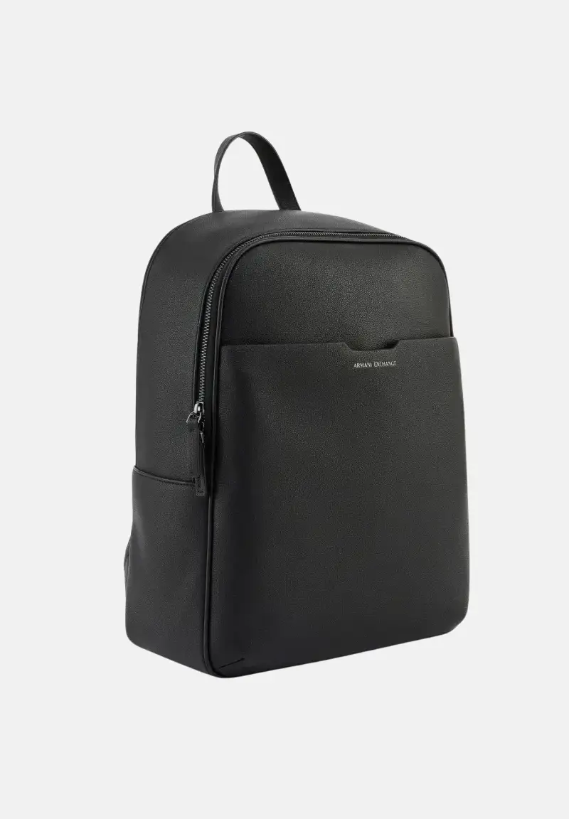 Zaino nero da uomo miniatura 2