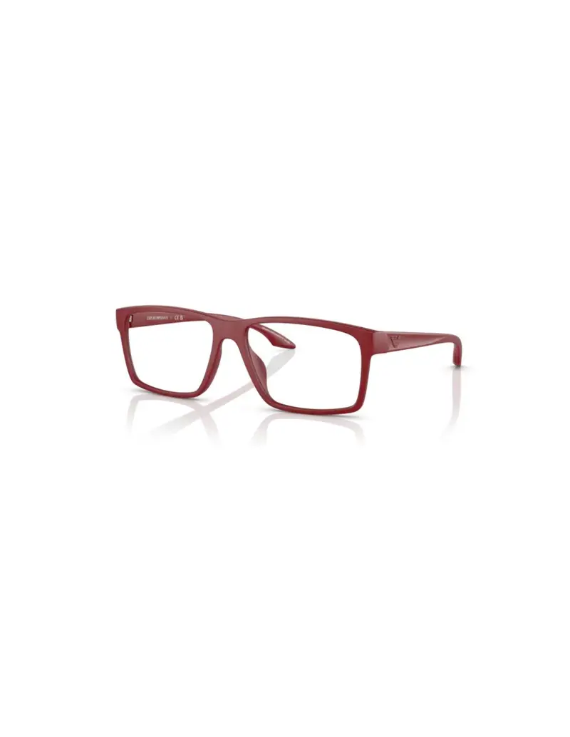 Occhiali da vista EMPORIO ARMANI EA3210U 5067 57 Rubberised Red