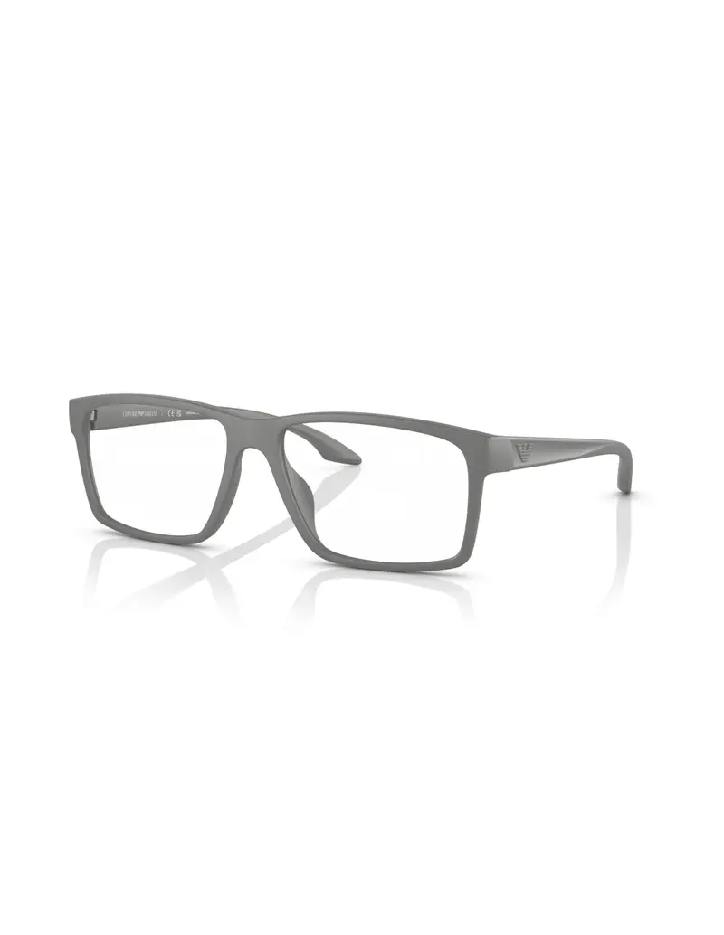 Occhiali da vista EMPORIO ARMANI EA3210U 5141 55 Rubberised Grey