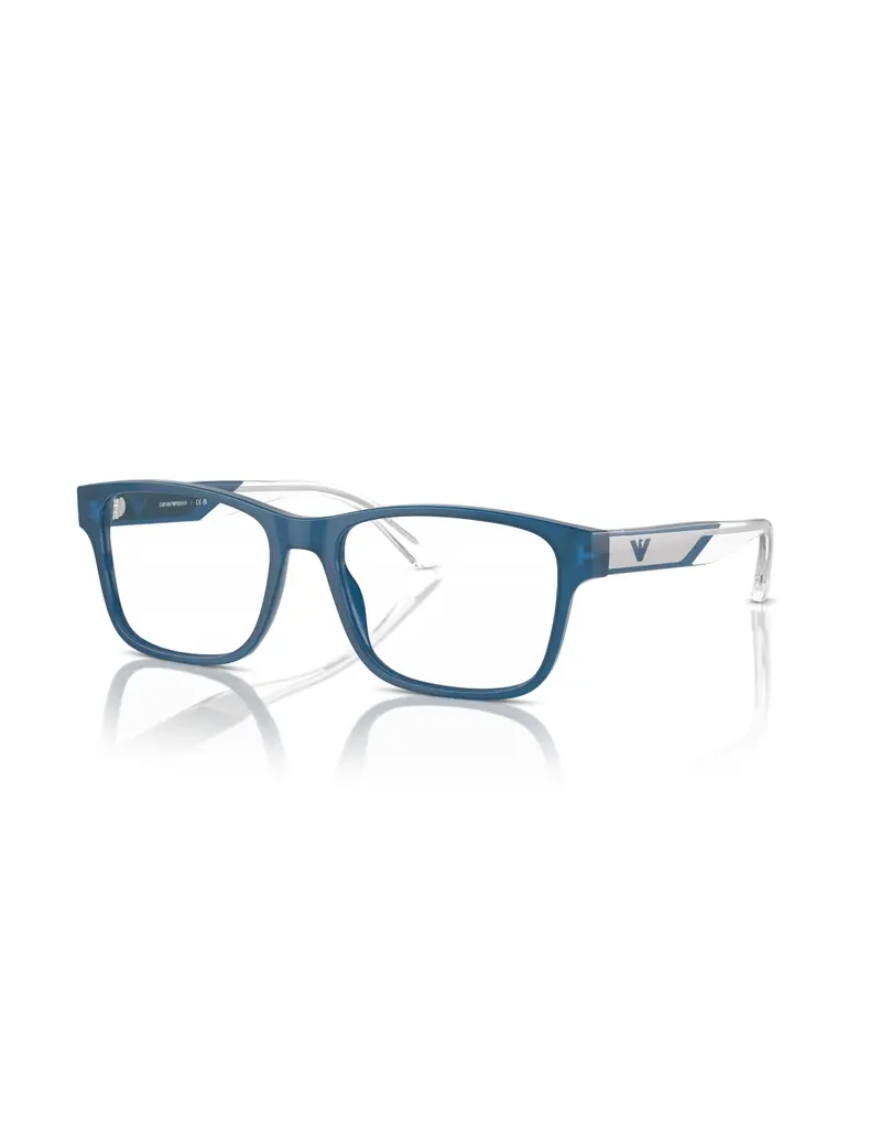 Occhiali da vista EMPORIO ARMANI EA3239 6092 55 Shiny Opaline Blue