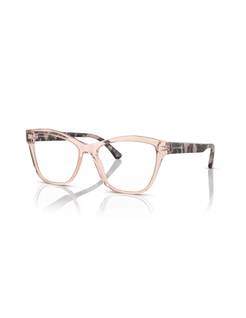 Occhiali montatura da vista EMPORIO ARMANI EA3193 5544 54 Shiny Transparent Pink