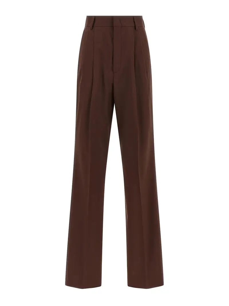 Pantaloni Clelia Marrone