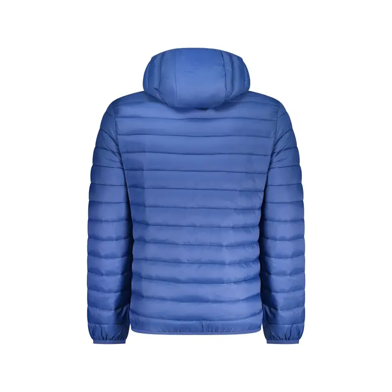 Giubbotto Uomo Blu con Cappuccio e Zip miniatura 2