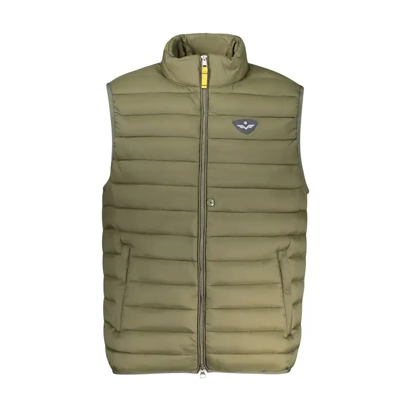 Giubbotto Uomo Verde Zip