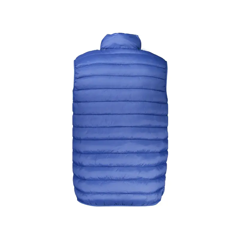 Smanicato Uomo Blu con Tasche e Zip miniatura 2