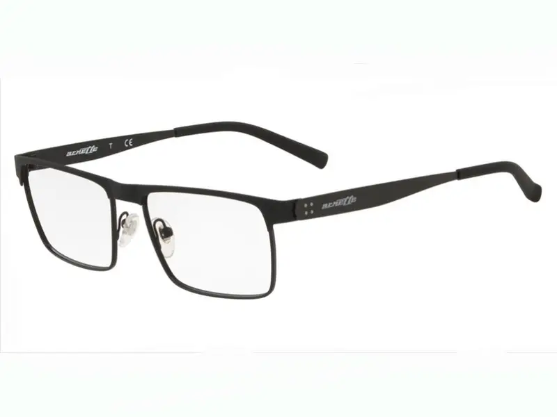 Arnette Unisex AN6120 SHYP 696 Montature da vista Metallo Nero  Squadrata
