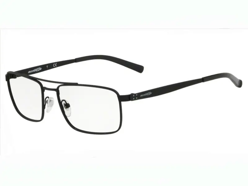 Arnette Uomo AN6119 ZIPLINE 696 Montature da vista Metallo Nero  Squadrata