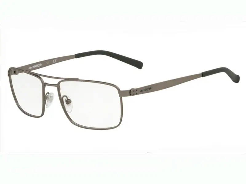 Arnette Uomo AN6119 ZIPLINE 706 Montature da vista Metallo Grigio  Squadrata