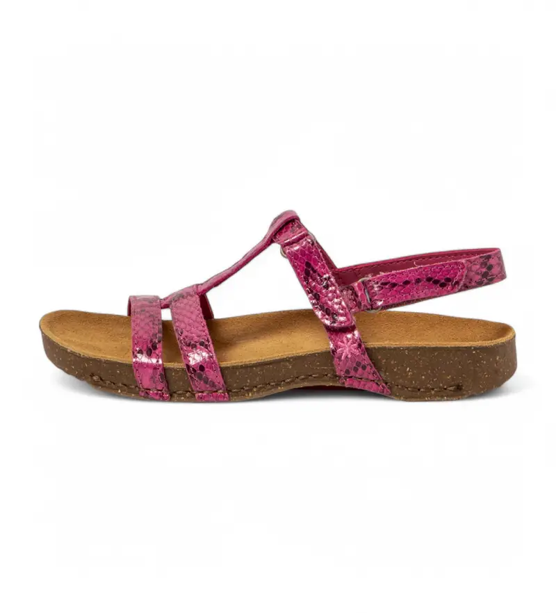 per donna. 10946S1O8003_043 Sandali in pelle 0946S I Breathe rosa (36), Basso, Velcro, Casual
