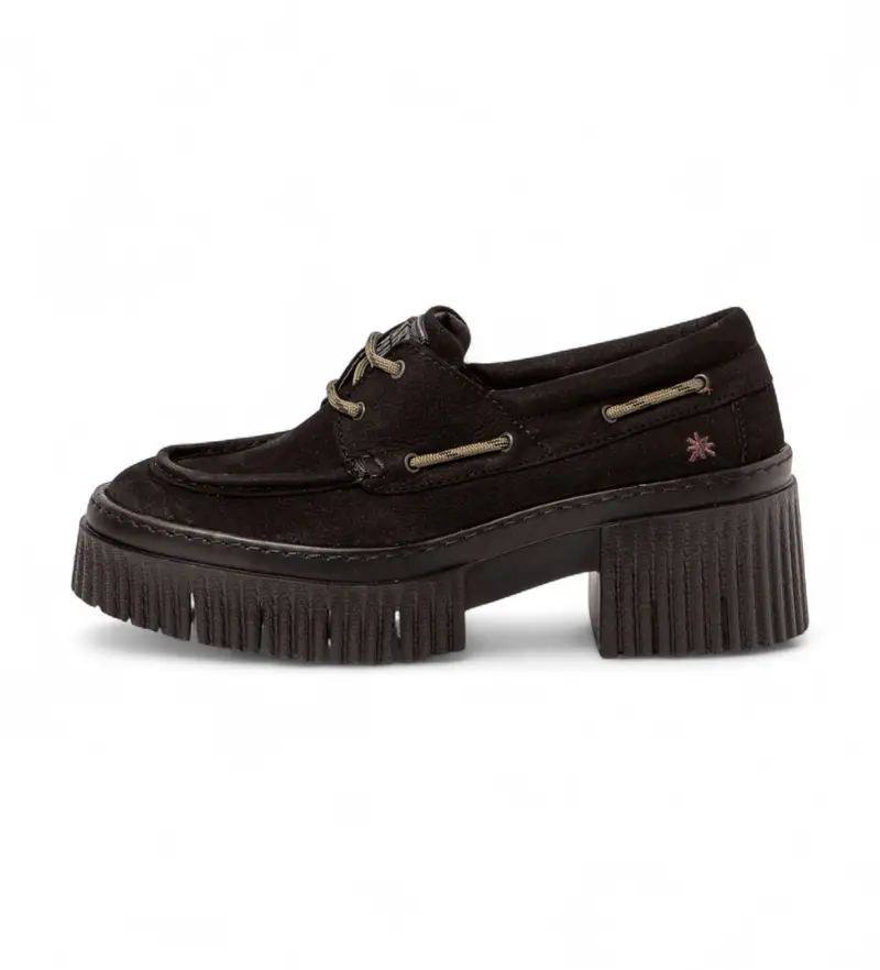 per donna. 113791101003_001 Scarpe in pelle 1379 York nere (36), Nero, 5 a 8cm, Nessuno, Casual