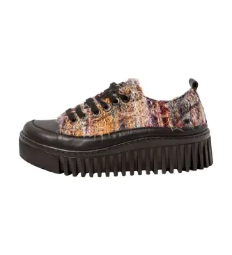 per donna 11518S1FD003_ESP Sneakers multicolore Brighton 1518S (41), Tessuto, 3 a 5cm, Stringhe, Casual
