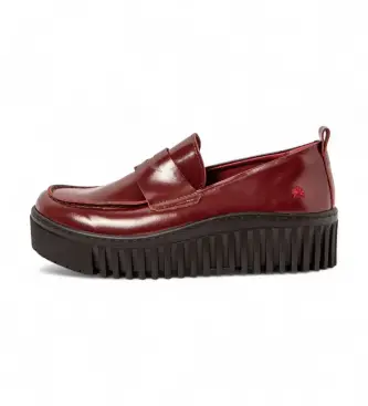 per donna 115301467003_008 Scarpe in pelle bordeaux Brighton 1530 (38), 3 a 5cm, Nessuno, Casual