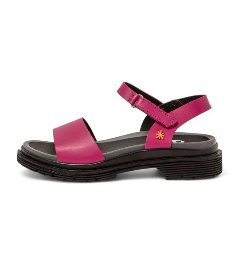 per donna. 1154821O8003_043 1548 Sandali in pelle rosa Birmingham (36), 3 a 5cm, Velcro, Casual
