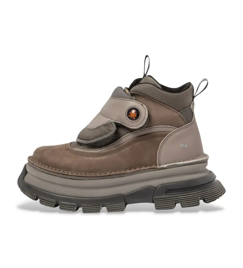 per donna 116431100003_039 Stivali grigi Core 2 (38), 1 a 3 cm, Velcro, Casual, Grigio