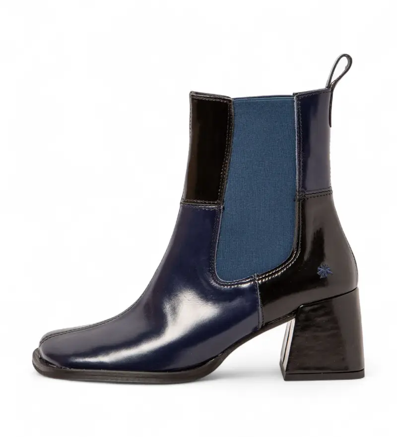 per donna 1170711EH003_0MU 1707 Verona Stivaletti in pelle nera (36), Nero, 3 a 5cm, Nessuno, Casual