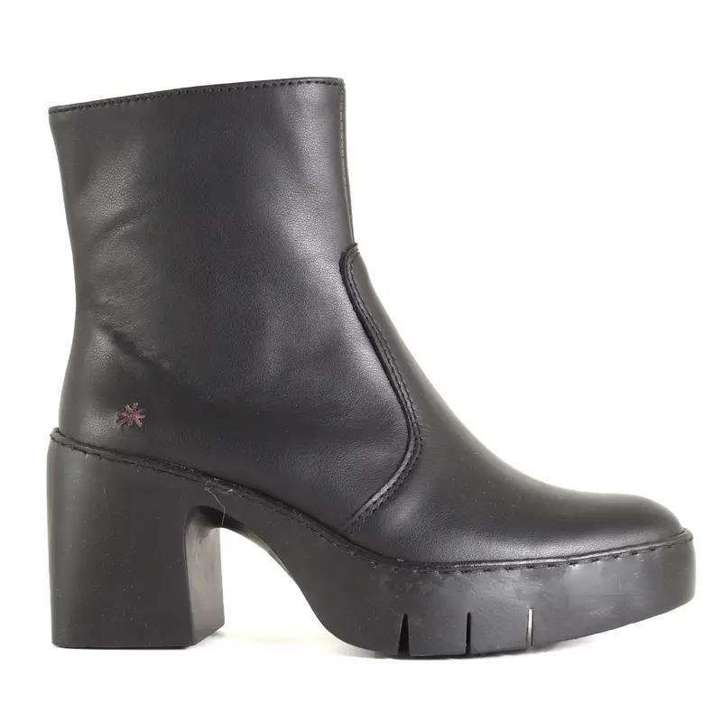 Art Stivaletto Sofia in pelle nera