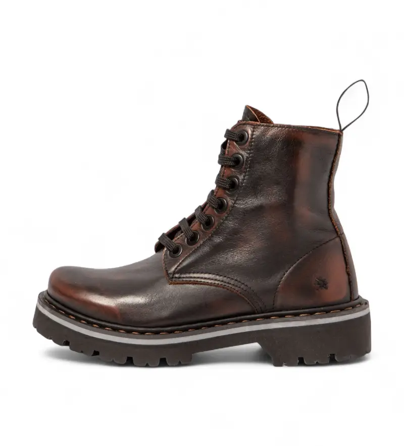 unisex 1116616EG003_012 Stivali in pelle 1166 Marina Marrone (36), Basso, Stringhe, Casual