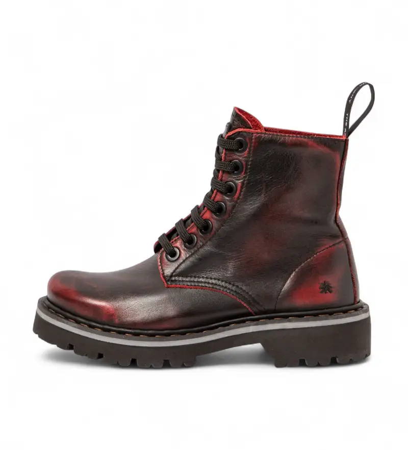 unisex 1116616F4003_008 Stivali in pelle 1166 Marina Granato (36), Basso, Stringhe, Casual, Granata Rosso