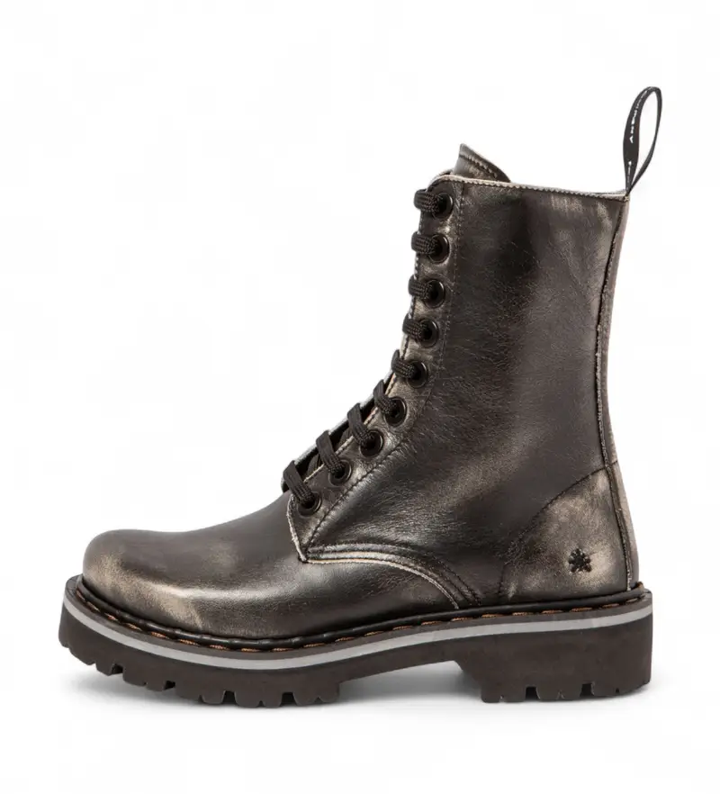 unisex 1116715EH003_001 Stivali in pelle 1167 Marina nero (36), Basso, Cerniera, Casual