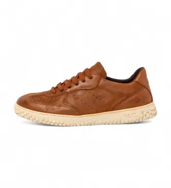 unisex 116271223003_023 1627 Edmonton Sneakers in pelle marrone (38), Basso, Stringhe, Casual