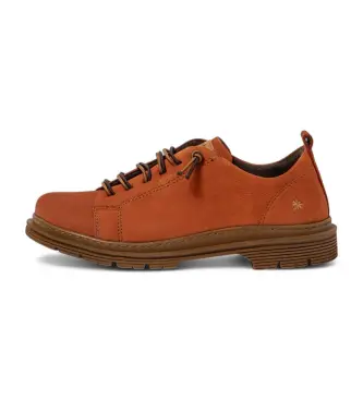 unisex 1189712MH003_006 Scarpe in pelle arancione Birmingham 1897 (36), Basso, 3 a 5cm, Stringhe, Casual Naturale