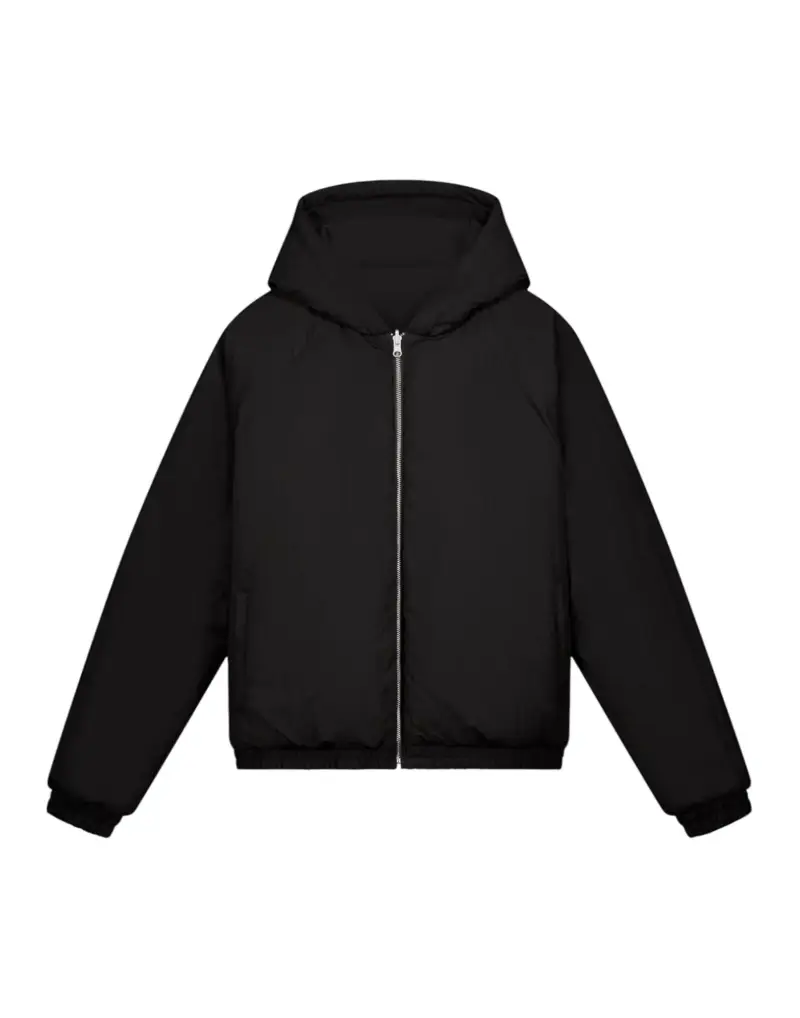 Nylon Reversible Jacket giacca invernale reversibile con cappuccio - Black M