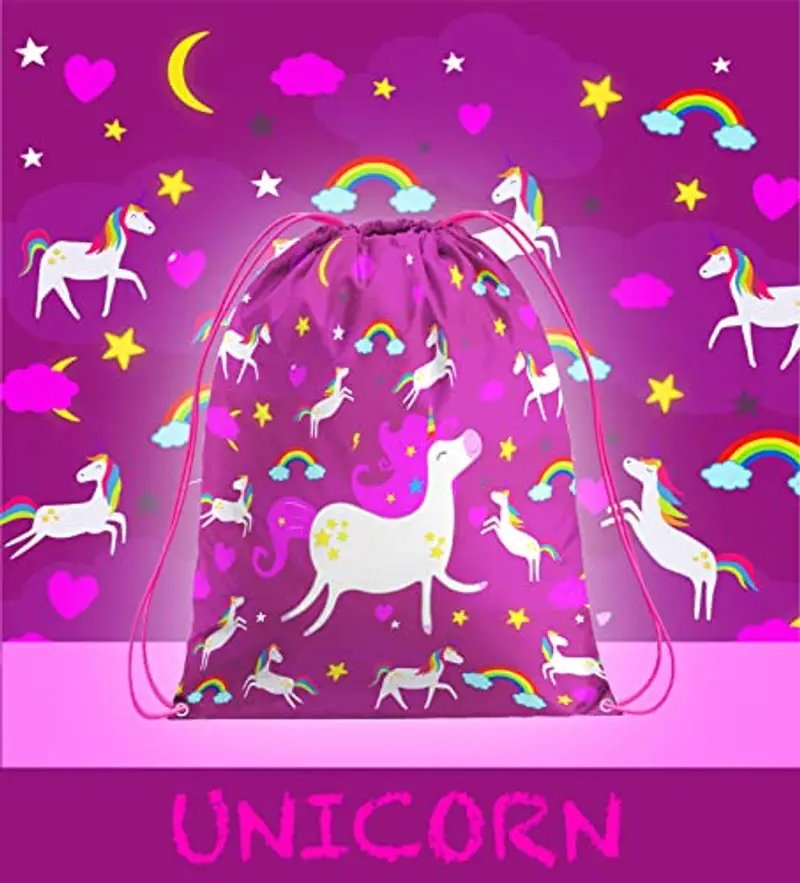 Artexia Sacca da viaggio per ragazzi/e, zainetto ideale per palestra, nuoto, sport, bambini asilo miniatura 2