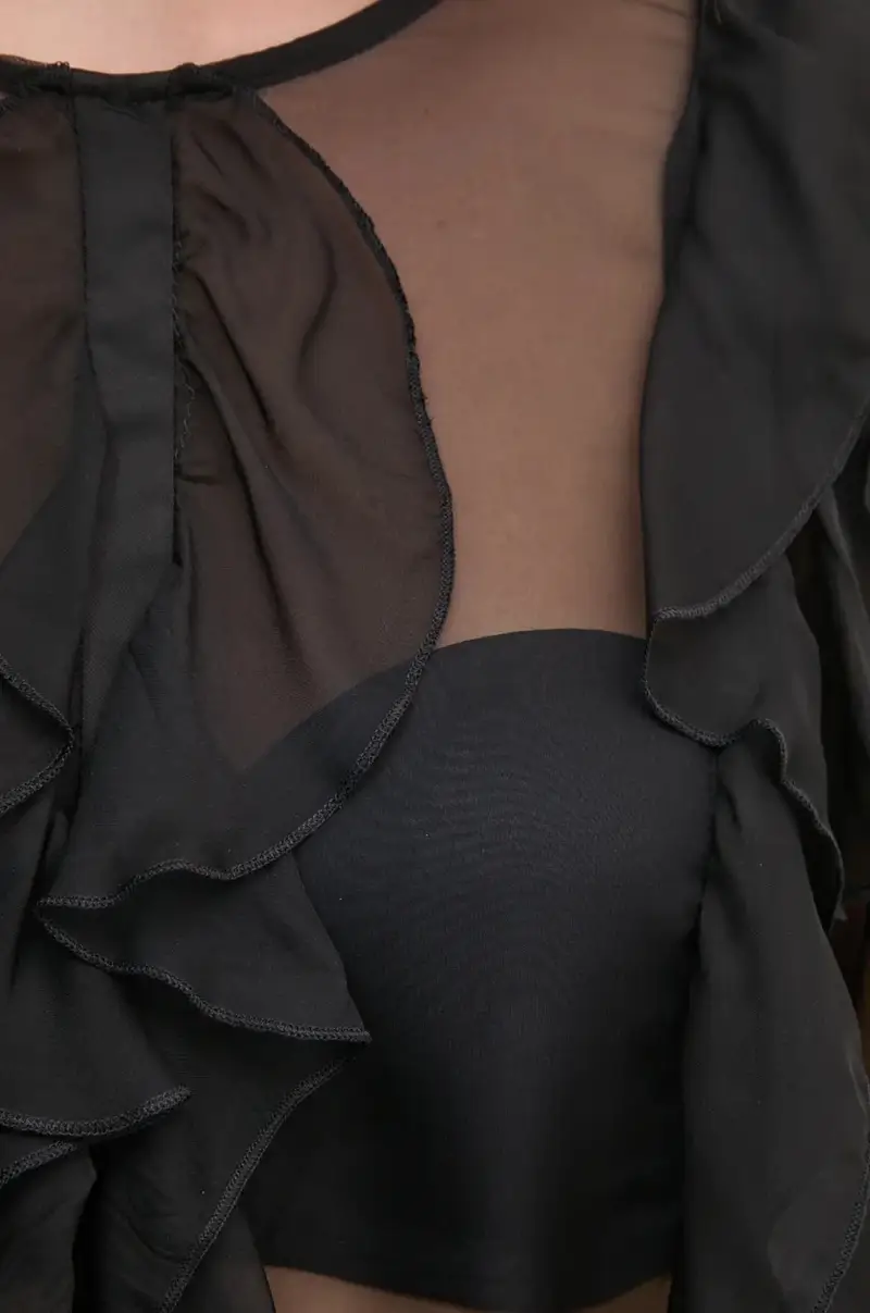 camicetta Nero miniatura 5