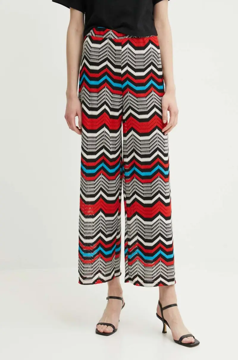 pantaloni donna AP38178 Multicolore