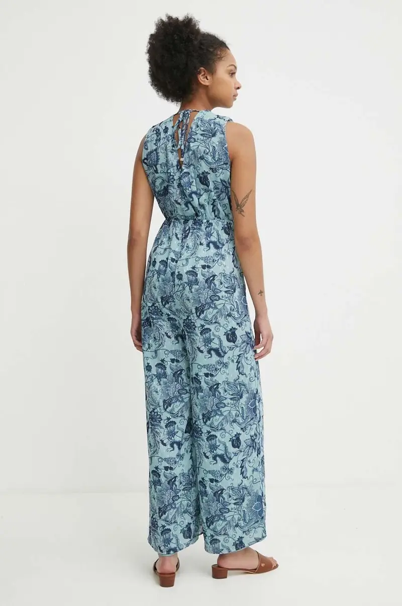 tuta elegante colore turchese AJ38565 miniatura 3