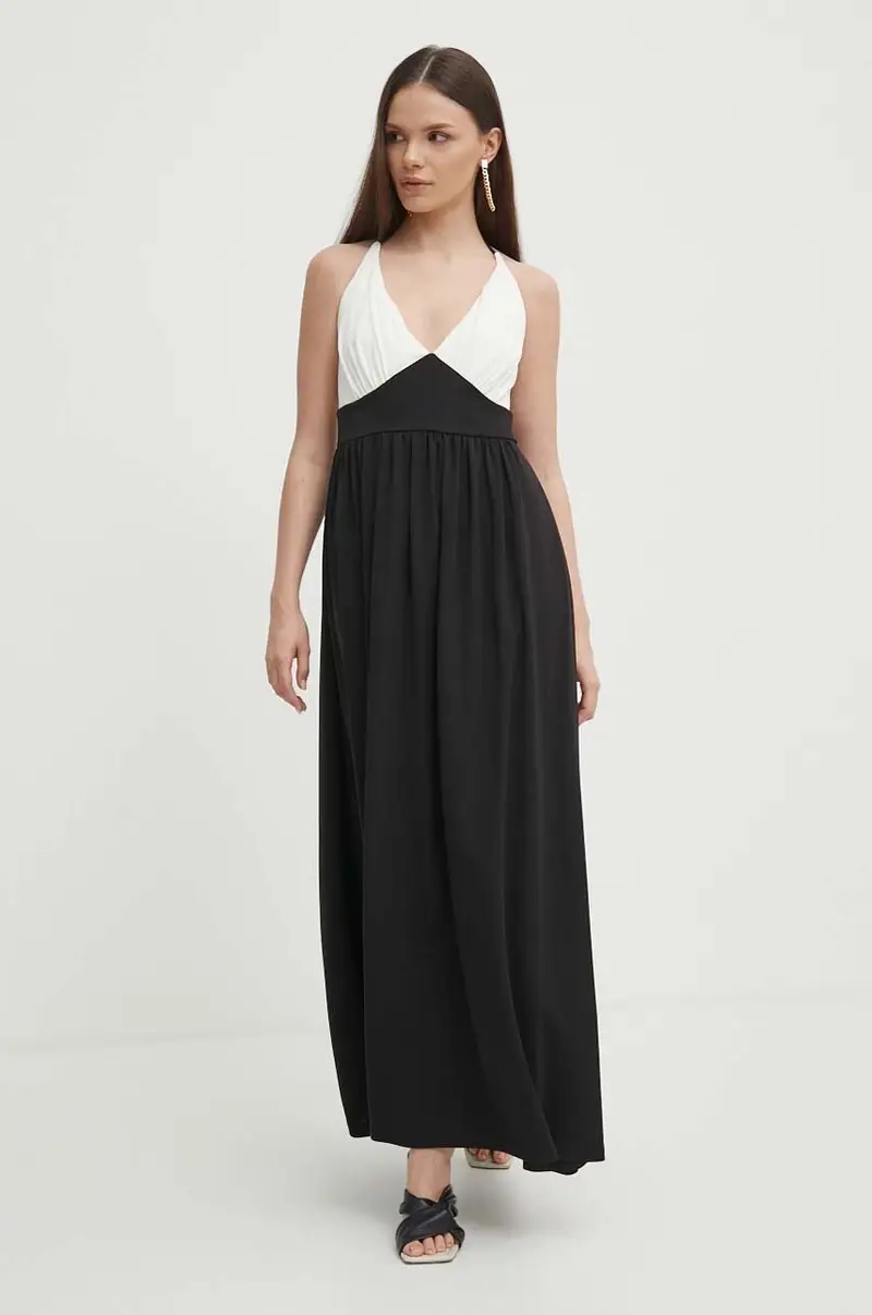 vestito colore nero AA38227 miniatura 3