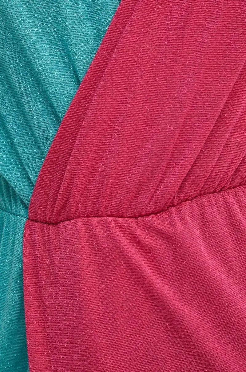 vestito colore verde AA38556 Multicolore miniatura 5