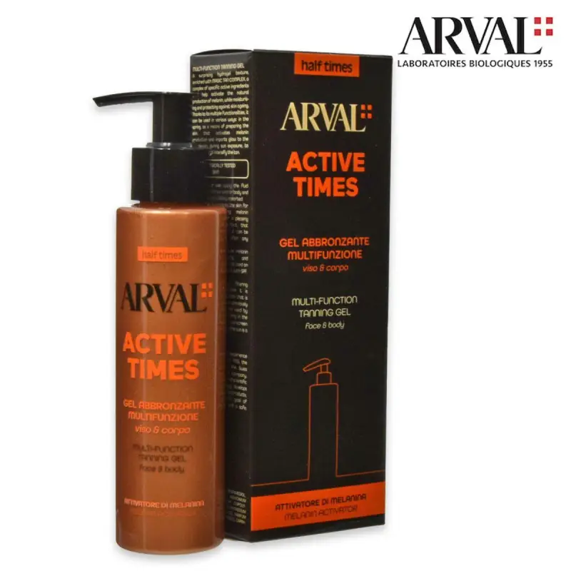 half times - active times - gel abbronzante multifunzione 150 ml
