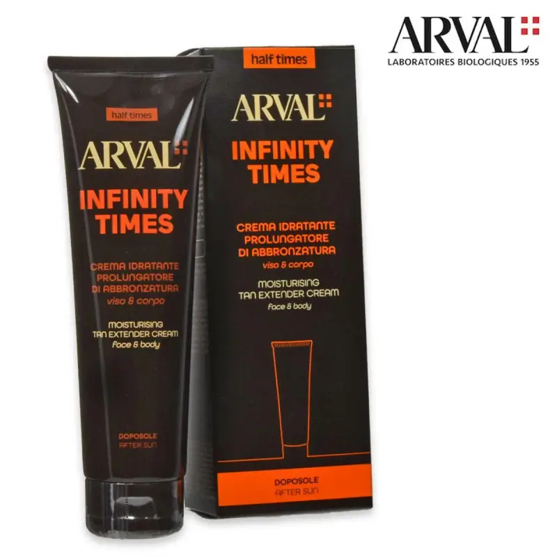 half times infinity times crema idratante prolungatore di abbronzatura 150 ml