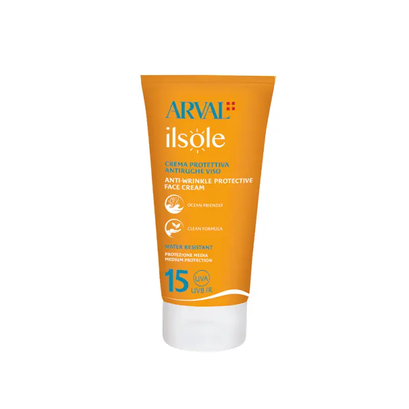 Ilsole Crema protettiva antirughe viso SPF15 - Protezione solare viso