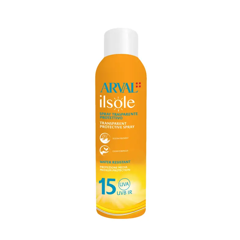 Ilsole Spray Trasparente Protettivo SPF15 - Solari media protezione