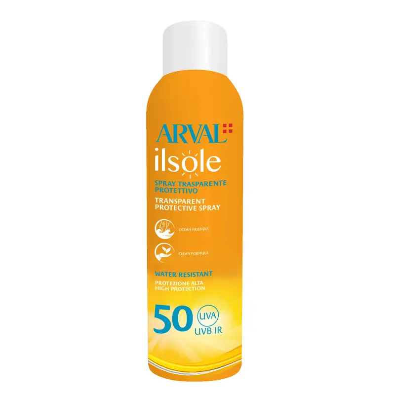Ilsole Spray Trasparente Protettivo SPF50 - Solari alta protezione