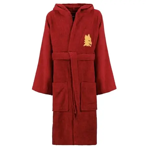 AS Roma Accappatoio Kids Rosso