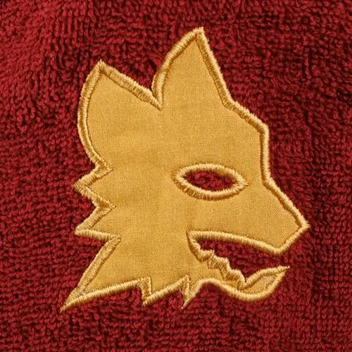 AS Roma Accappatoio Kids Rosso miniatura 3